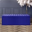Sapphire Blue Plush Velvet
