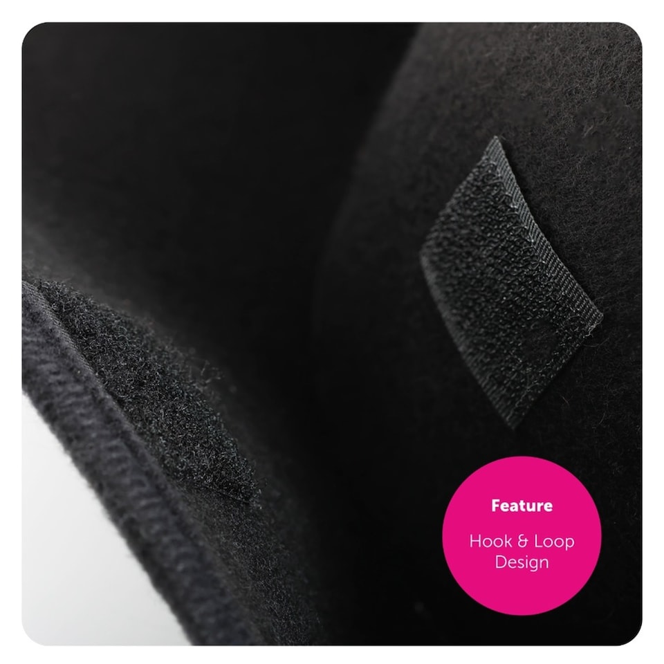image 1 of Black Tricorn Hat | Black | 24