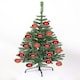 image 8 of 100mm/3Pcs Christmas Baubles Shatterproof Dark Red,Tree Decorations