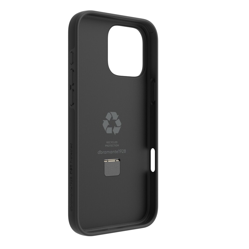 image 1 of Dbramante IUK7BL006300 Iceland Ultra D3O MS Kick Case - iPhone 16 Pro Max - Black