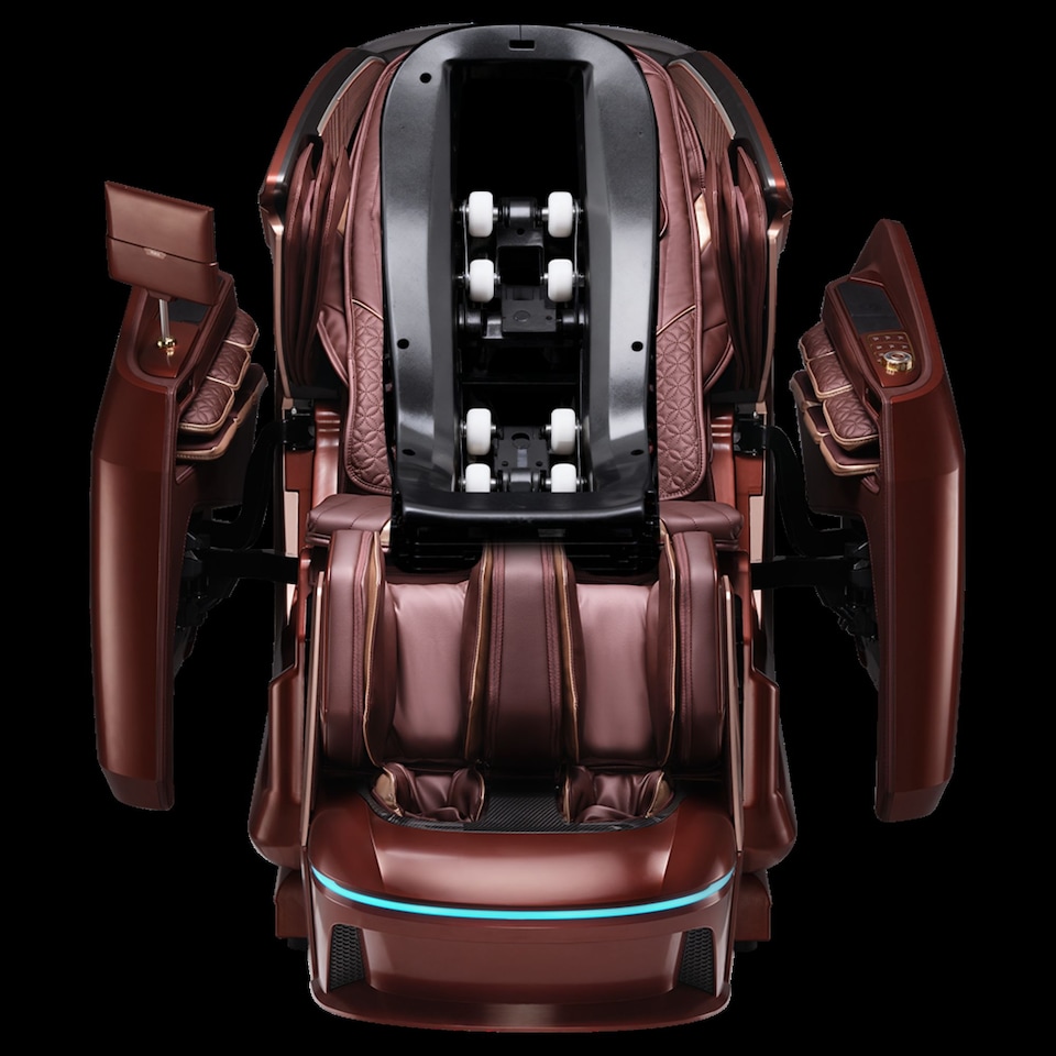 image 1 of RoyalGlide Duo Pro Max AI Massage Chair (RK9500), Burgundy