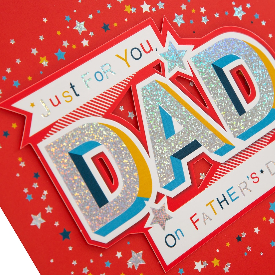 image 1 of Hallmark Father's Day Card For Dad - 'You're The Best' Design