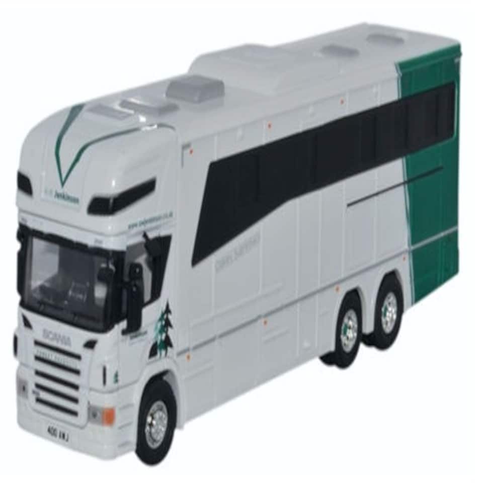 Oxford Diecast Scania 380 Topline Horsebox A W Jenkinson