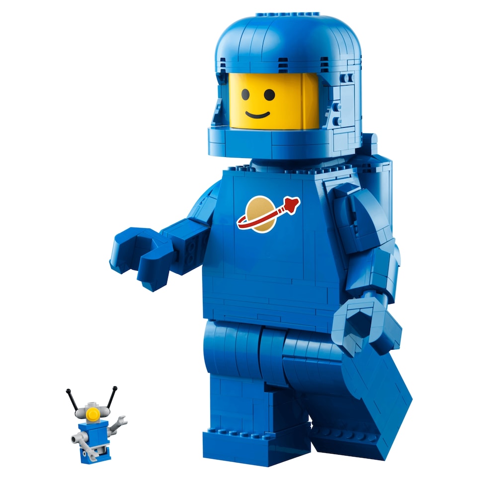 image 1 of LEGO Blue Astronaut Large Minifigure 40921