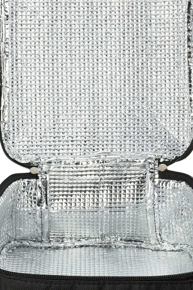 image 1 of Living and Home Portable Insulated Lunch Bag | Black