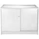 image 4 of Taurus Brilliant White Shop Counter & Retail Display Set White