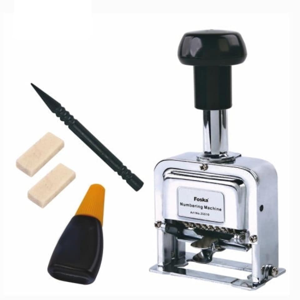 image 1 of 6 Digits Numbering Machine - Automatic
