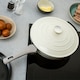 image 2 of Commichef All-In-One Pan, Cast Aluminium Pan with Lid, Cream, 32cm