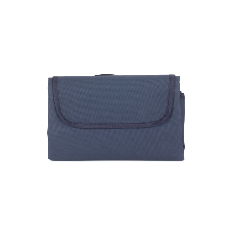 image 1 of Navy Blue Waterproof Picnic Blanket | Blue | Blue