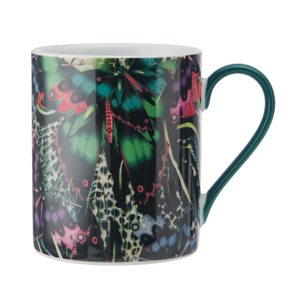 image 1 of Mikasa x Sarah Arnett Porcelain Mug, 350ml, Butterfly Print | Multi
