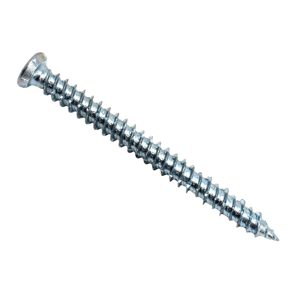 Masonmate Concrete Frame Screw - Multi Colour - 7.5 x 80mm (100)