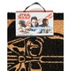 image 3 of Star Wars Welcome To The Dark Side Darth Vader Door Mat - Black/Brown - One Size