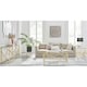 image 4 of Furniturebox Amalfi Gold Chrome Coffee Table