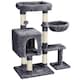 image 1 of Yaheetech 4-Level Cat Tree Condo with Perch Dark Grey