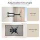 image 6 of Levede TV Wall Bracket Mount Tilt Swivel Arm for 16 to 43 Inch LED Screen