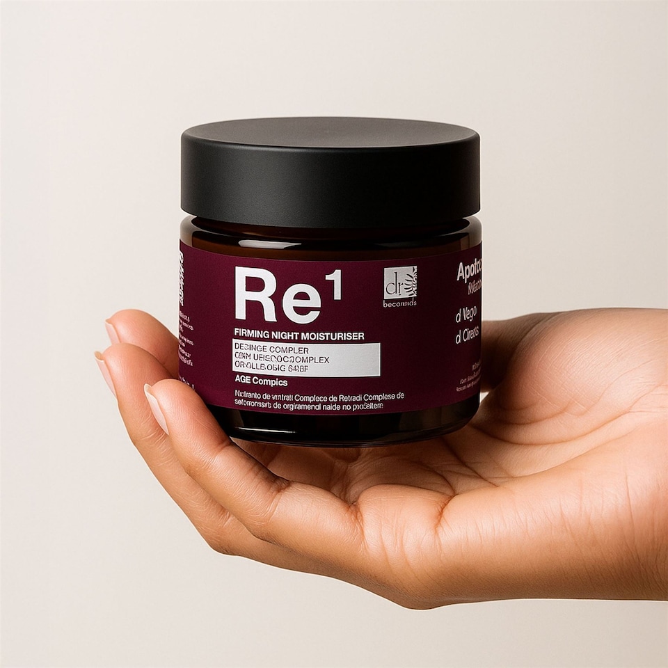 image 1 of Dr. Botanicals Retinol Complex 1% Hyaluronic Acid 1% Anti-Ageing Night Moisturiser 60ml for Fine Lines, Wrinkles, Loss of Firmness