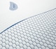 image 3 of Sareer 6 Inch Cool Blue Memory Foam Mattress 3FT | White | Single