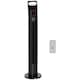 image 1 of HOMCOM 78.5cm Oscillation Tower Fan with Remote Control 40W 3-Speed Wind Black