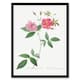 image 1 of Redoute Framed Wall Art Hudson Rosehip Vintage Botanical Illustration Home Décor