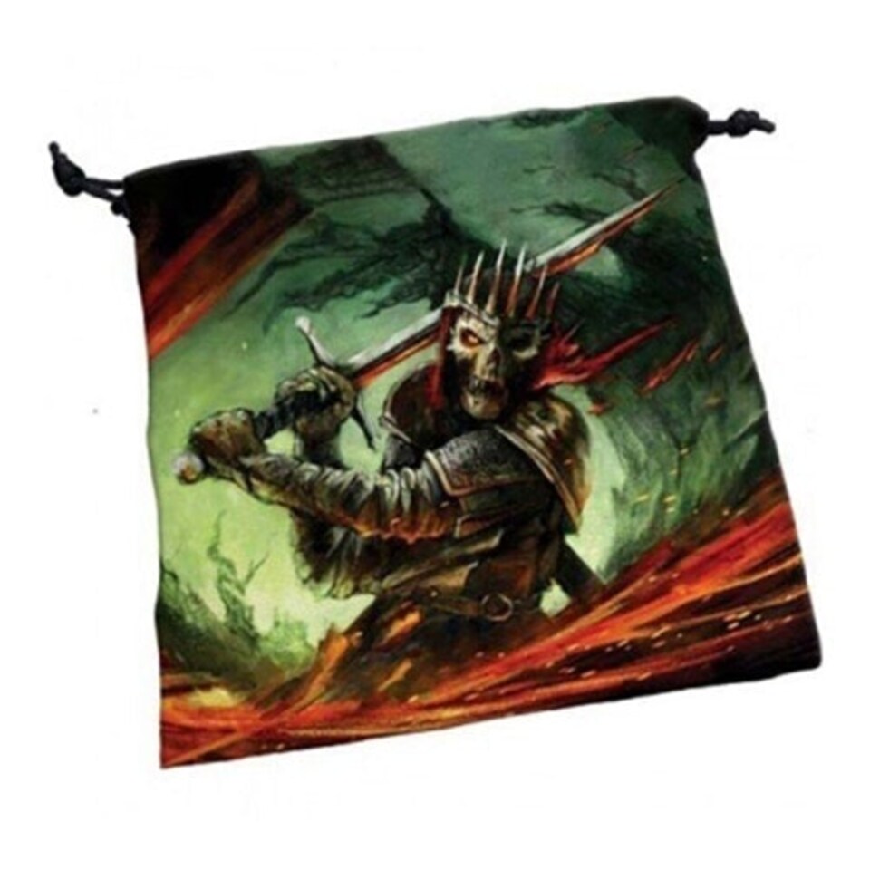 Deluxe Dice Bag: Skeletal Warrior