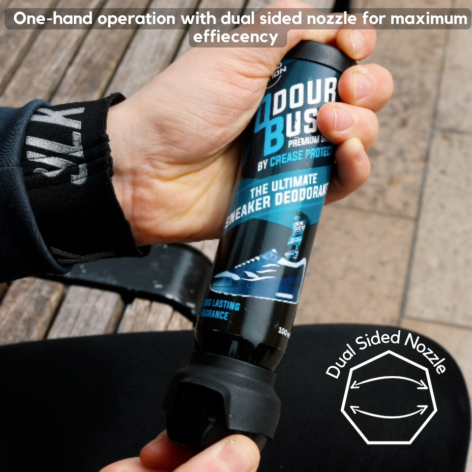 image 1 of Odour Buster Shoe Deodorant & Spray - Ultimate Shoe Freshener & Deodoriser (Pack of one / 100ml)