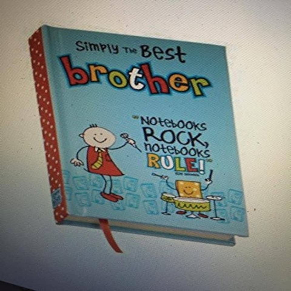 image 1 of Simply The Best Brother A7 Notebook