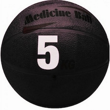 Carta Sport Rubber Medicine Ball - Black - 5kg