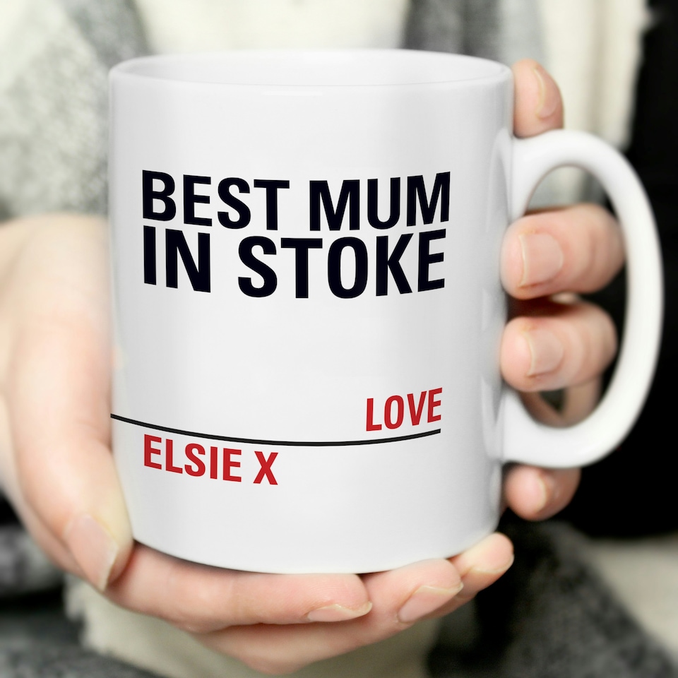 image 1 of Personalised London Street Sign Mug White
