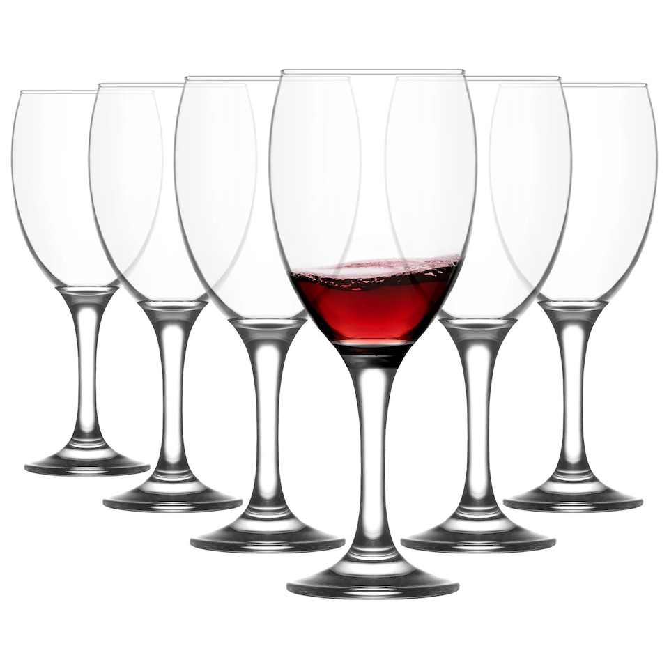 image 1 of LAV Empire Red Wine Glasses - 590ml - Pack of 6