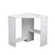 image 8 of Computer Desk PC Laptop Table Corner Home Office Study Gaming | White