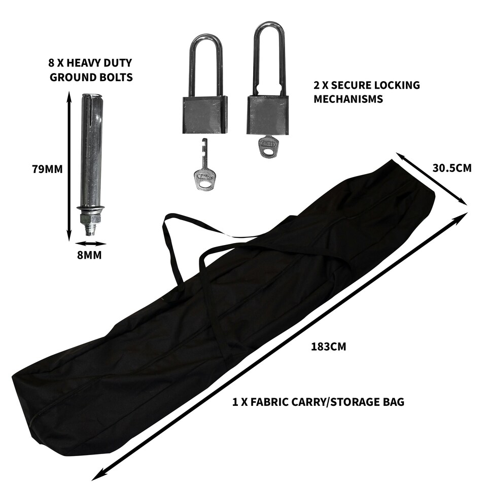 image 1 of Large Motorbike Tent