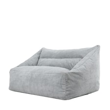 icon Cord Adults Bean Bag Sofa, Ready Filled Large Beanbag Grey Grey