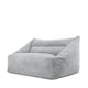image 1 of icon Cord Adults Bean Bag Sofa, Ready Filled Large Beanbag Grey Grey