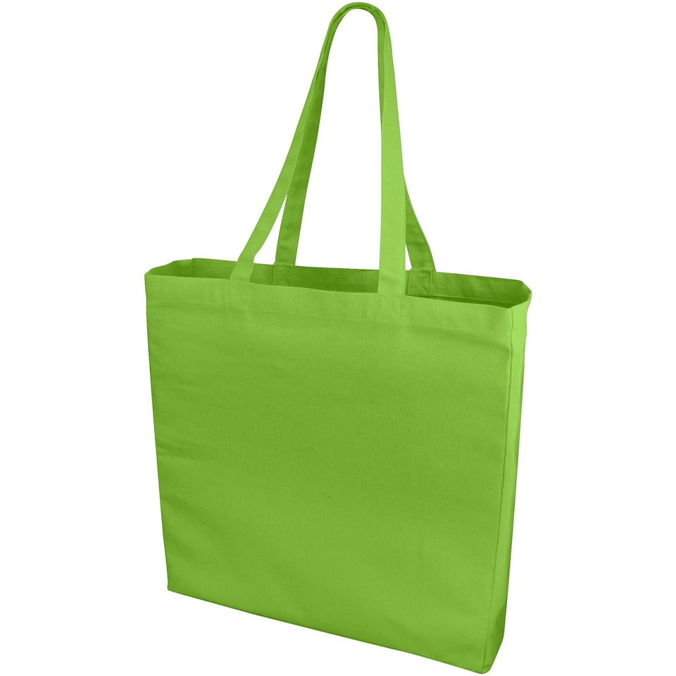 Bullet Odessa Cotton Tote - Lime - 38 x 8.5 x 41 cm | Green
