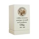 image 1 of Personalised Pet Photo Upload Small Wooden Urn