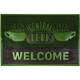 image 1 of Friends Rubber Central Perk Door Mat - Green - One Size