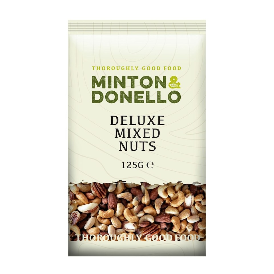 image 1 of Minton & Donello Deluxe Mixed Nuts 6 x 125g
