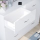 image 6 of Vida Designs Riano 6 Drawer Chest of Drawers Bedroom Storage, White