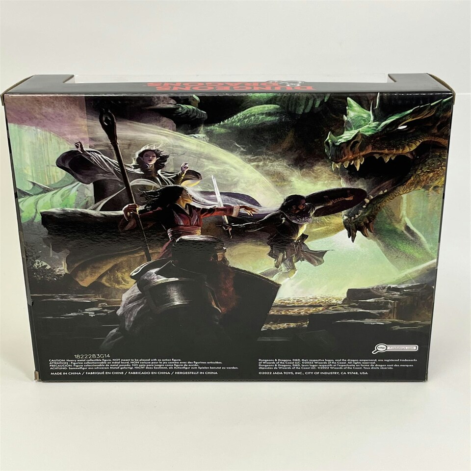 image 1 of Dungeons and Dragons 7 Metal Figures Jada 253254004