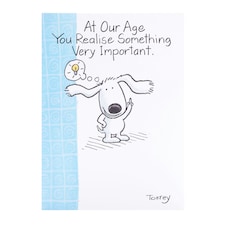 Birthday Card for Him/Her/Friend | Funny Forgetful Design