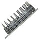 image 2 of AF Imperial SAE Allen Allan Hex Key Bit Sockets 3/8" Drive 1/8" - 1/2" 9pc Set