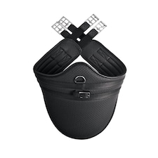 HyCOMFORT Waffle Horse Stud Girth - Black - 34in