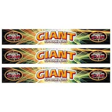 Giant Hand-Held Sparklers 25cm - 3 Packs of 5