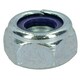 image 7 of M8 x 1.25mm Nyloc Nut Fastener Hexagonal Metric Nuts Grade 8 Zinc Plated 100pk