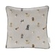 image 2 of Wrendale Designs 40cm Blooming with Love Dog Square Cushion | Green