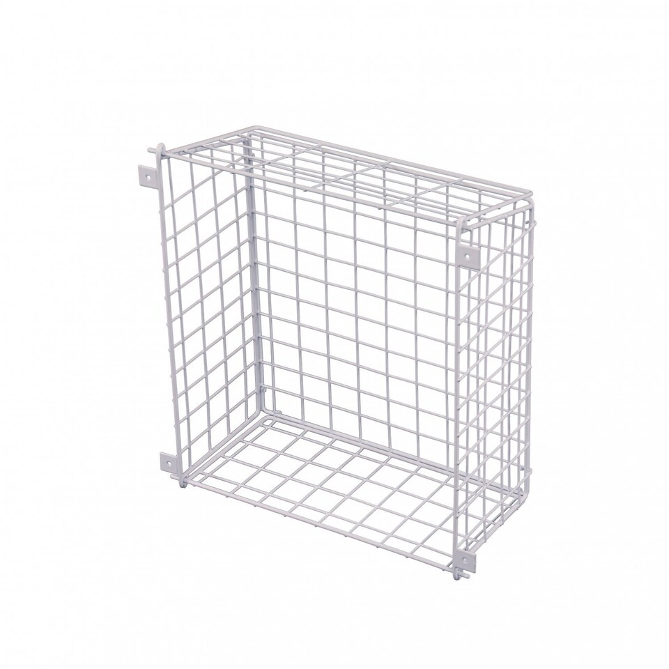image 1 of Large Letterbox Door Post Mail Catcher Basket Cage Holder Guard