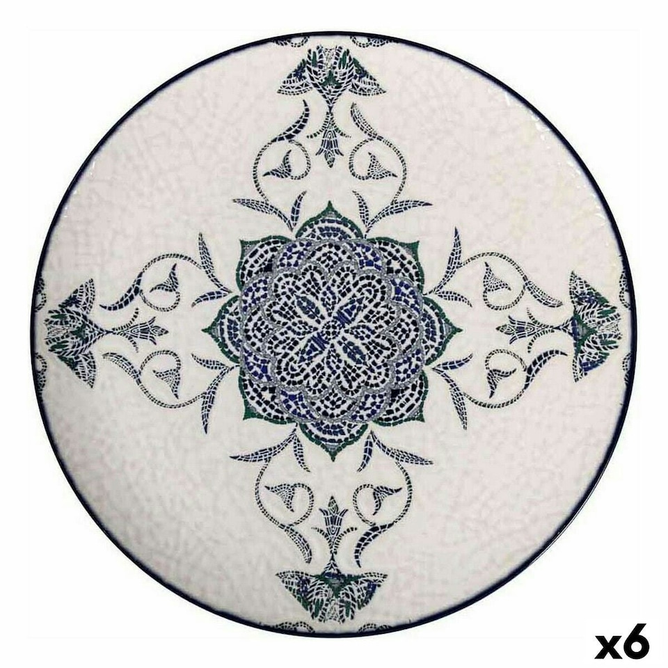 image 1 of Underplate La Mediterránea Rosetta Porcelain Ø 32,5 cm (6 Units) N/A