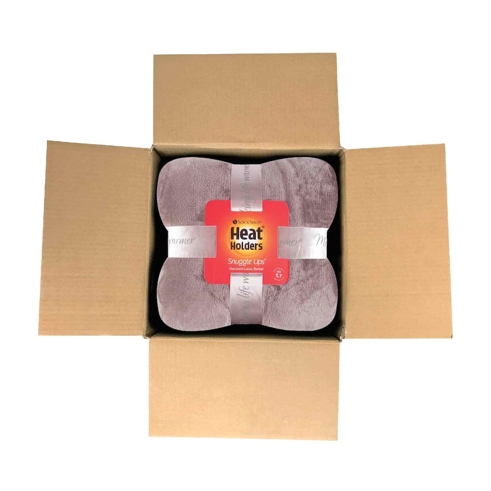 image 1 of Extra Soft Warm Large Luxury Thermal Fleece Throw Blanket - 180 x 200 cm | Brown | Beige