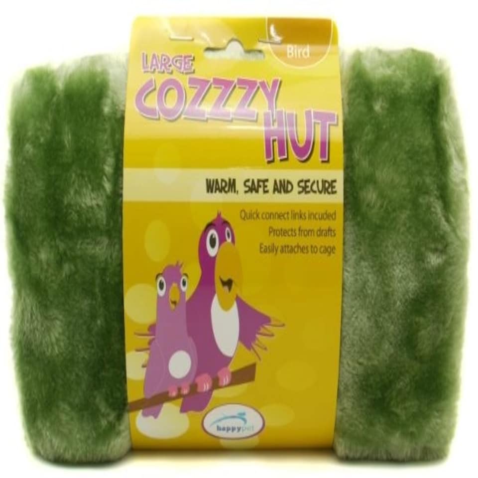 Happy Pet Cozzzy Bird Hut Large
