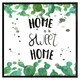 image 1 of Home sweet home (Picture Frame) Black | L